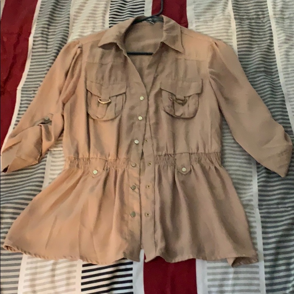 Long sleeve blouse